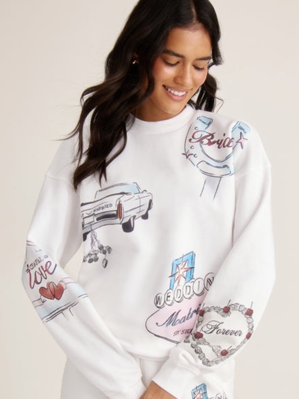 New! Six Stories Las Vegas Sweatshirt - Bridal Wedding Bachelorette Small